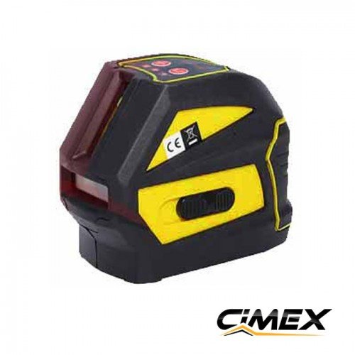 Self-leveling laser level with cross lasers CIMEX SL20M
